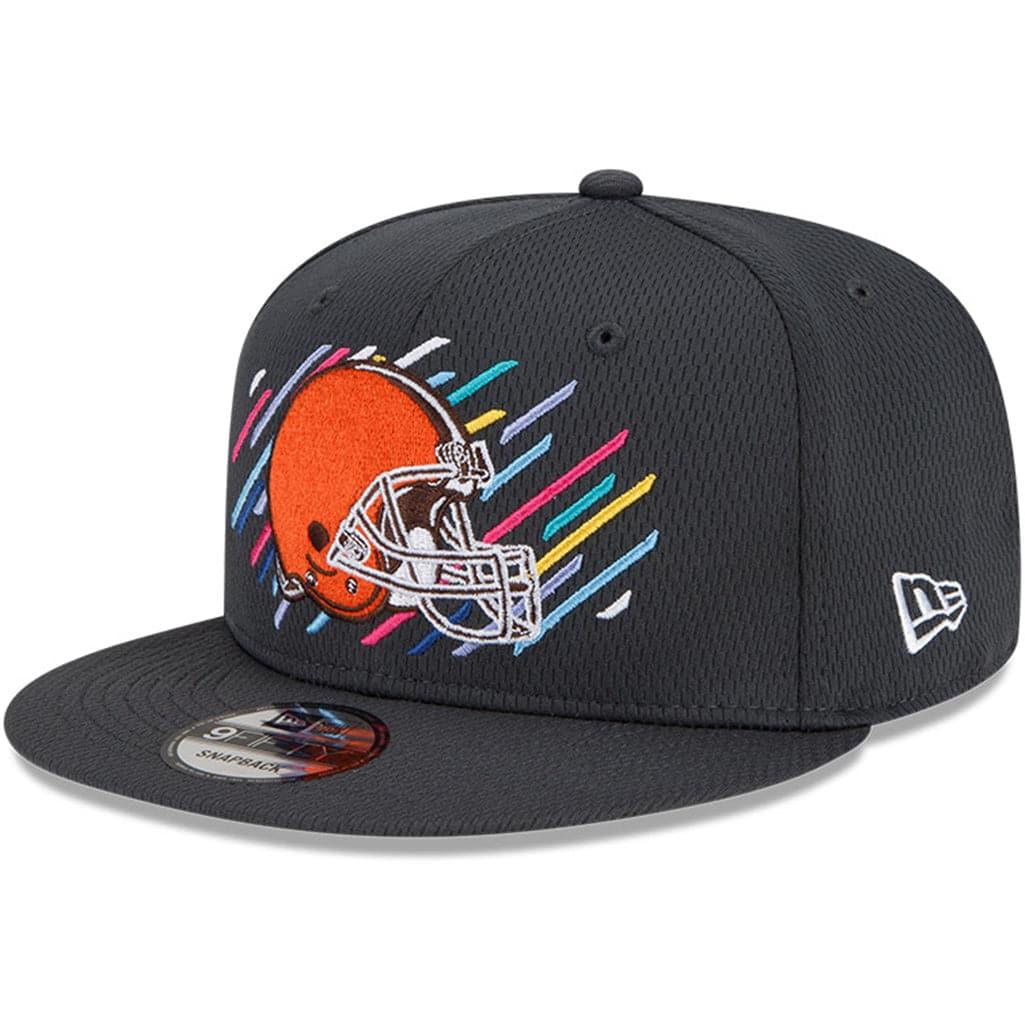 New Era Caps Cleveland Browns New Era NFL 2021 Crucial Catch 9FIFTY Snapback Hat - Steel