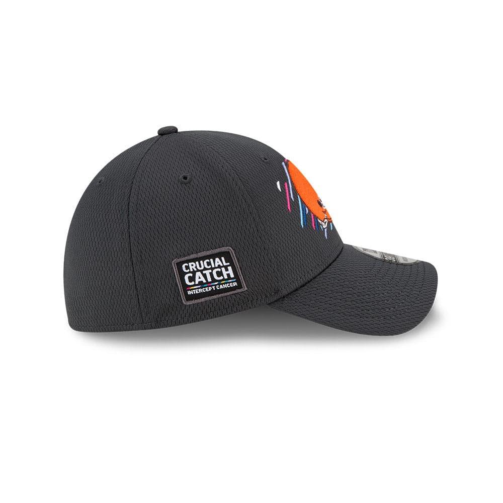 New Era Caps Cleveland Browns New Era NFL Crucial Catch 39THIRTY Flex Fit Hat - Steel