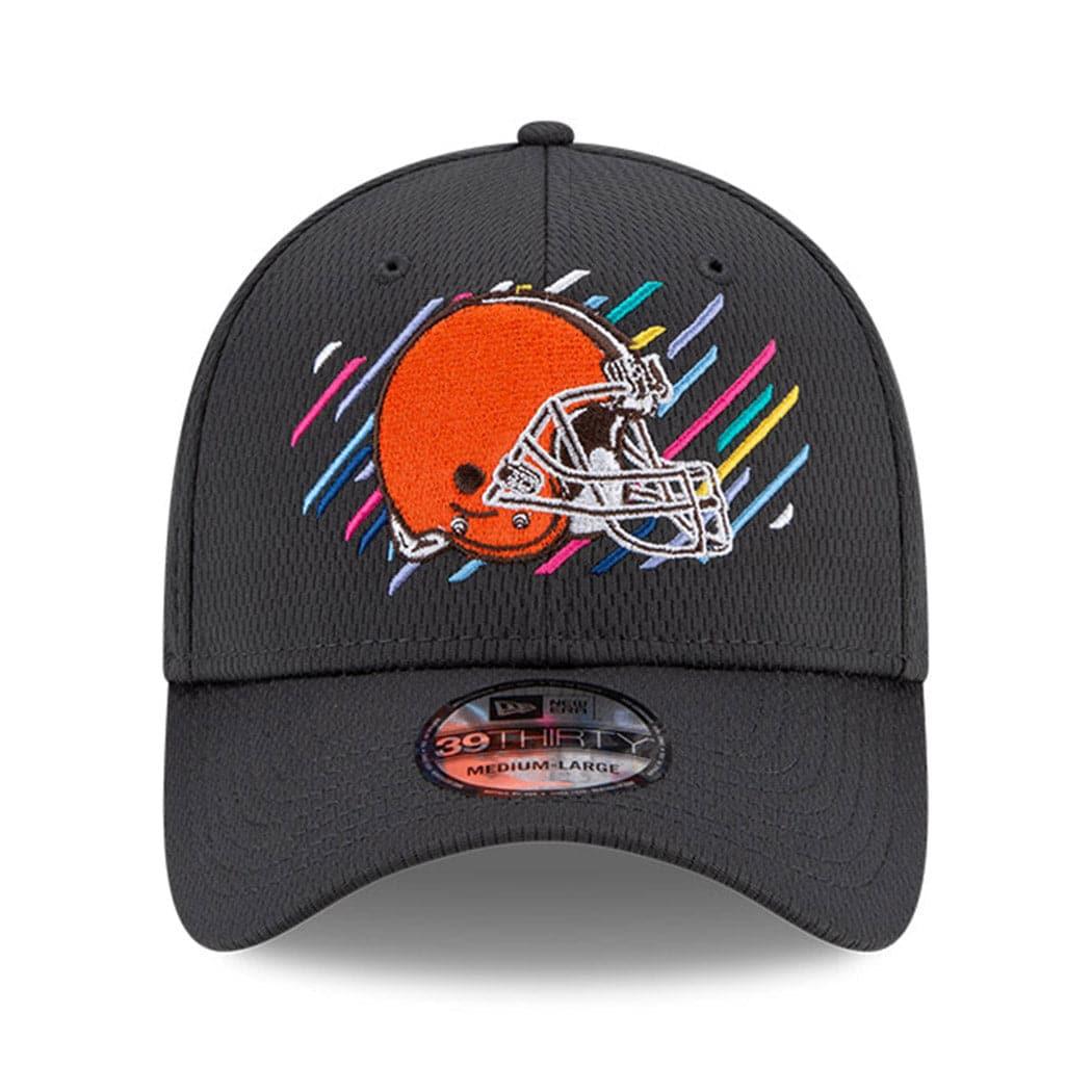 New Era Caps Cleveland Browns New Era NFL Crucial Catch 39THIRTY Flex Fit Hat - Steel