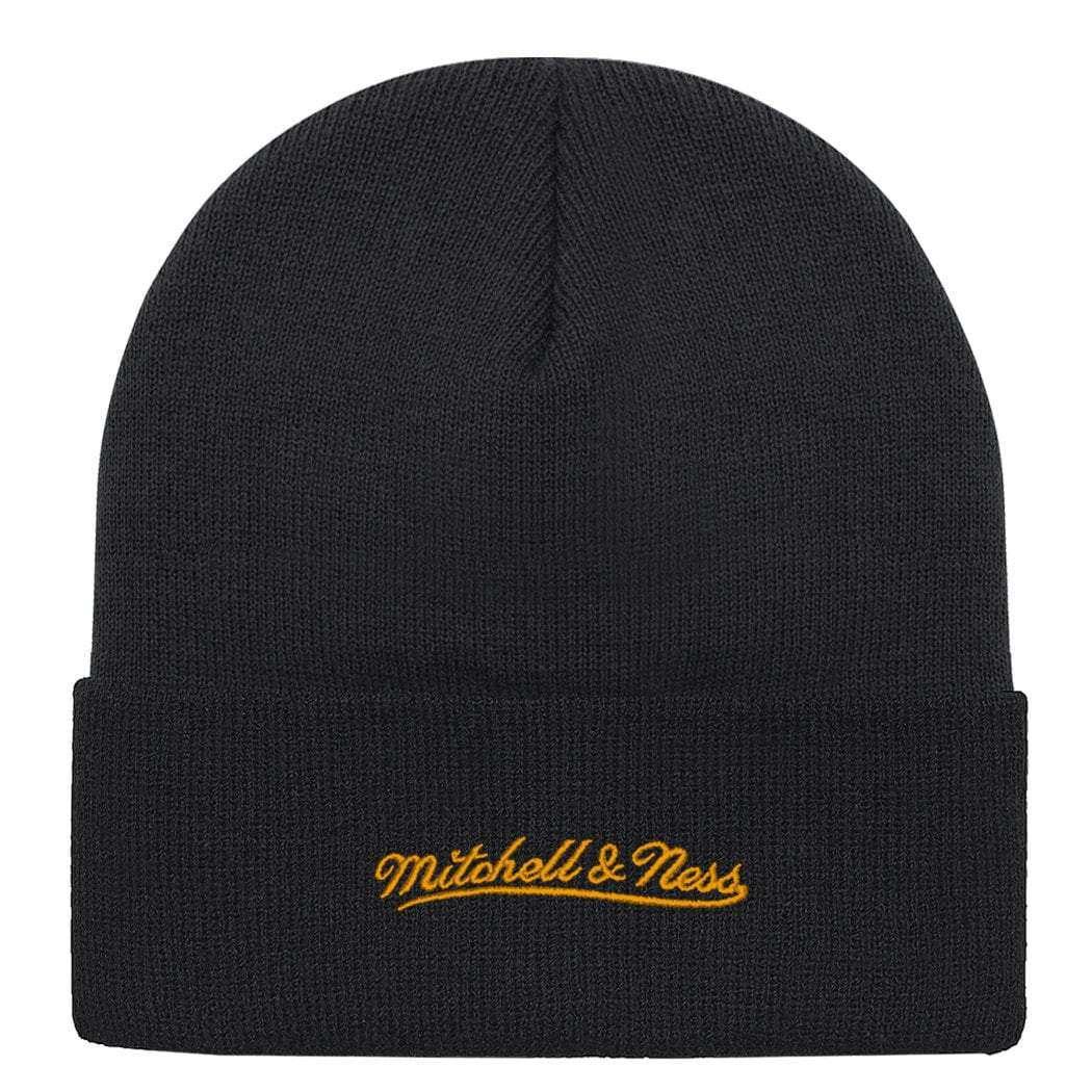Mitchell And Ness Beanies Cleveland Cavaliers Mitchell & Ness NBA HWC Logo Cuff Knit Beanie - Black