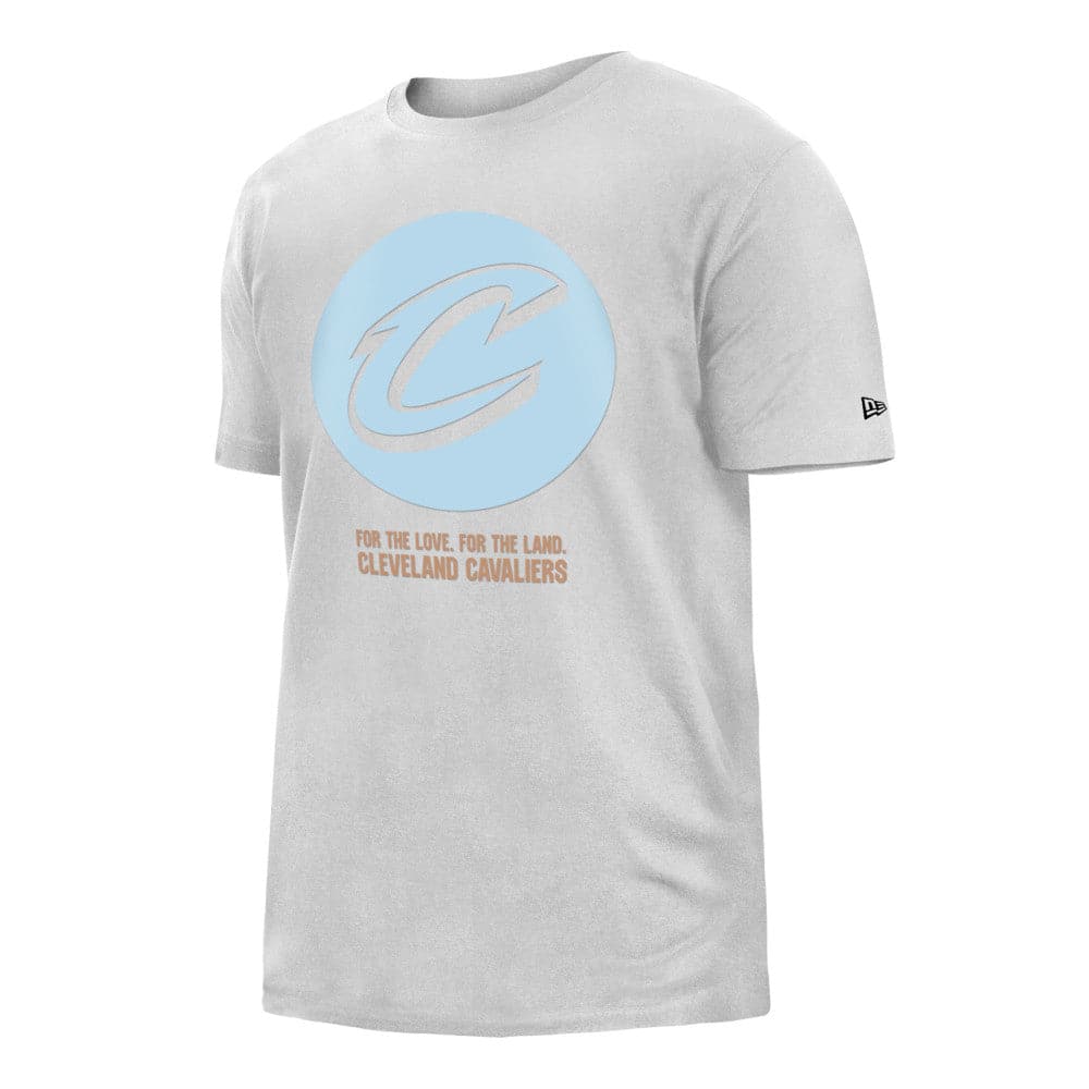 New Era T-Shirts Cleveland Cavaliers New Era NBA 22-23 City Edition T-Shirt - White