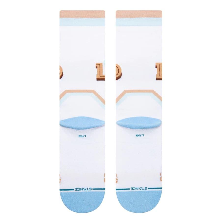 Stance Socks Large (9-12 US) Cleveland Cavaliers Stance NBA 22-23 City Edition Crew Socks - White