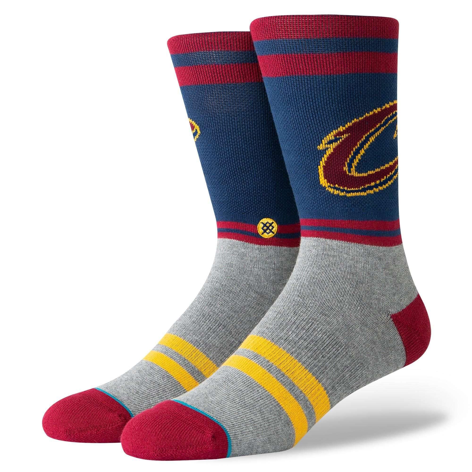 Stance Socks Cleveland Cavaliers Stance NBA City Gym Crew Socks - Navy