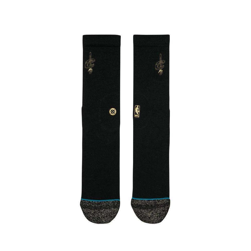 Stance Socks Cleveland Cavaliers Stance NBA Gold Trophy Crew Socks - Black