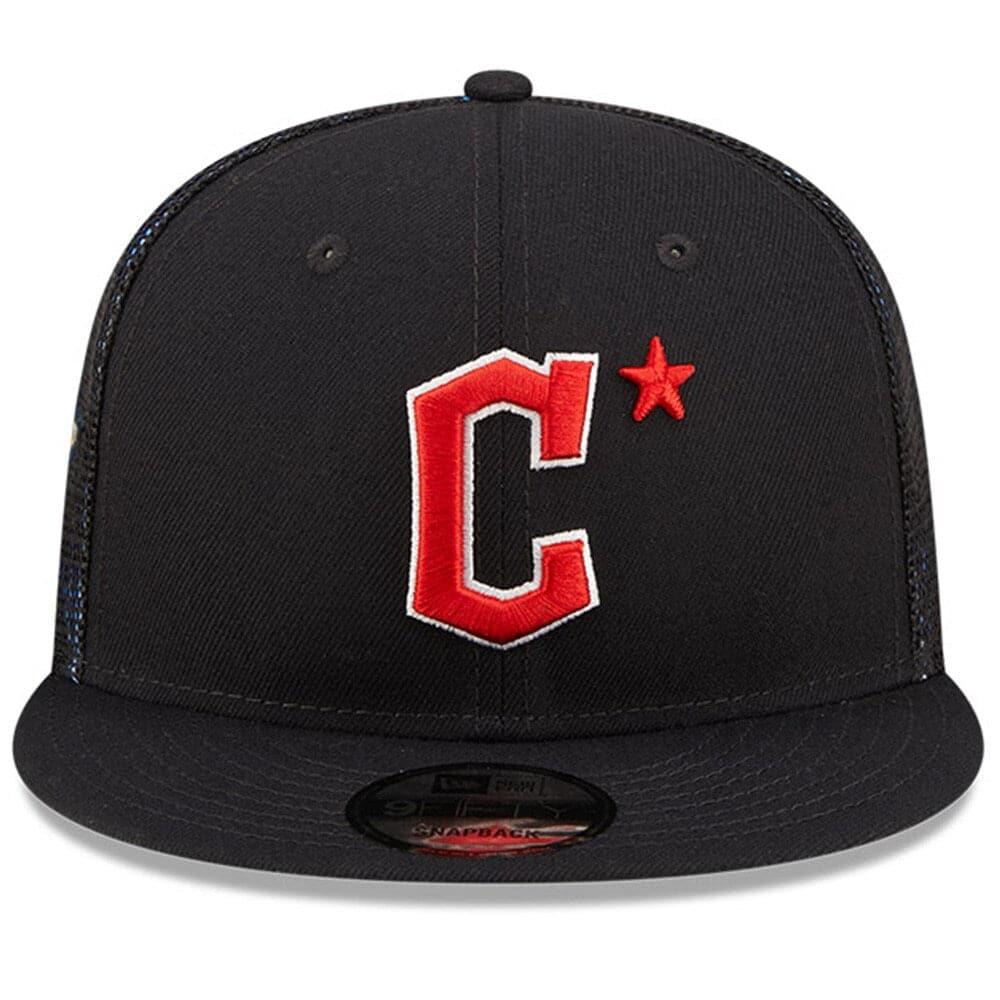 New Era Caps Cleveland Guardians New Era MLB 2022 All-Star Game 9FIFTY Trucker Snapback Hat - Black