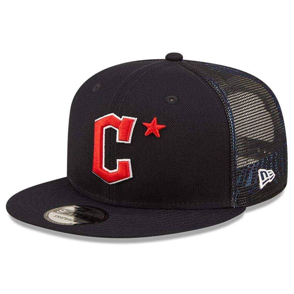 New Era Caps Cleveland Guardians New Era MLB 2022 All-Star Game 9FIFTY Trucker Snapback Hat - Black