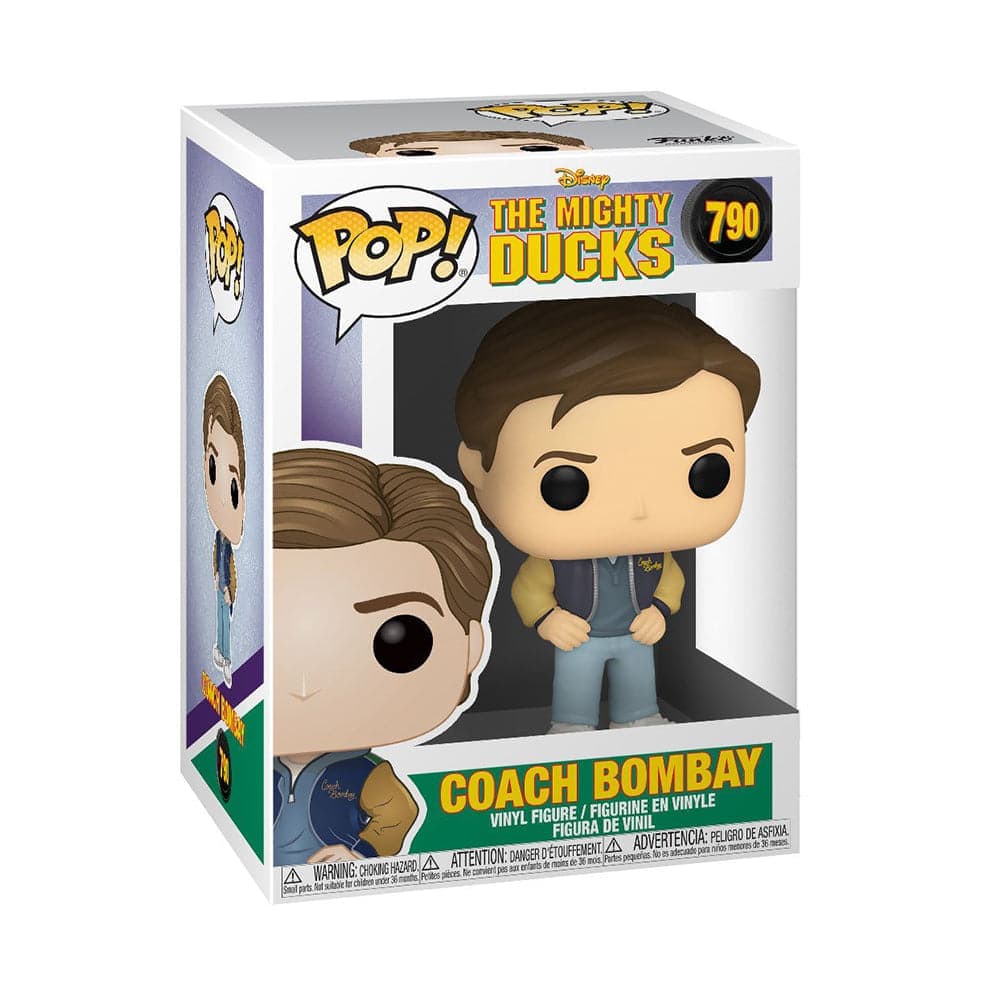 Funko Figures Coach Bombay Mighty Ducks Movie Funko Pop 3.75" Figure - Green