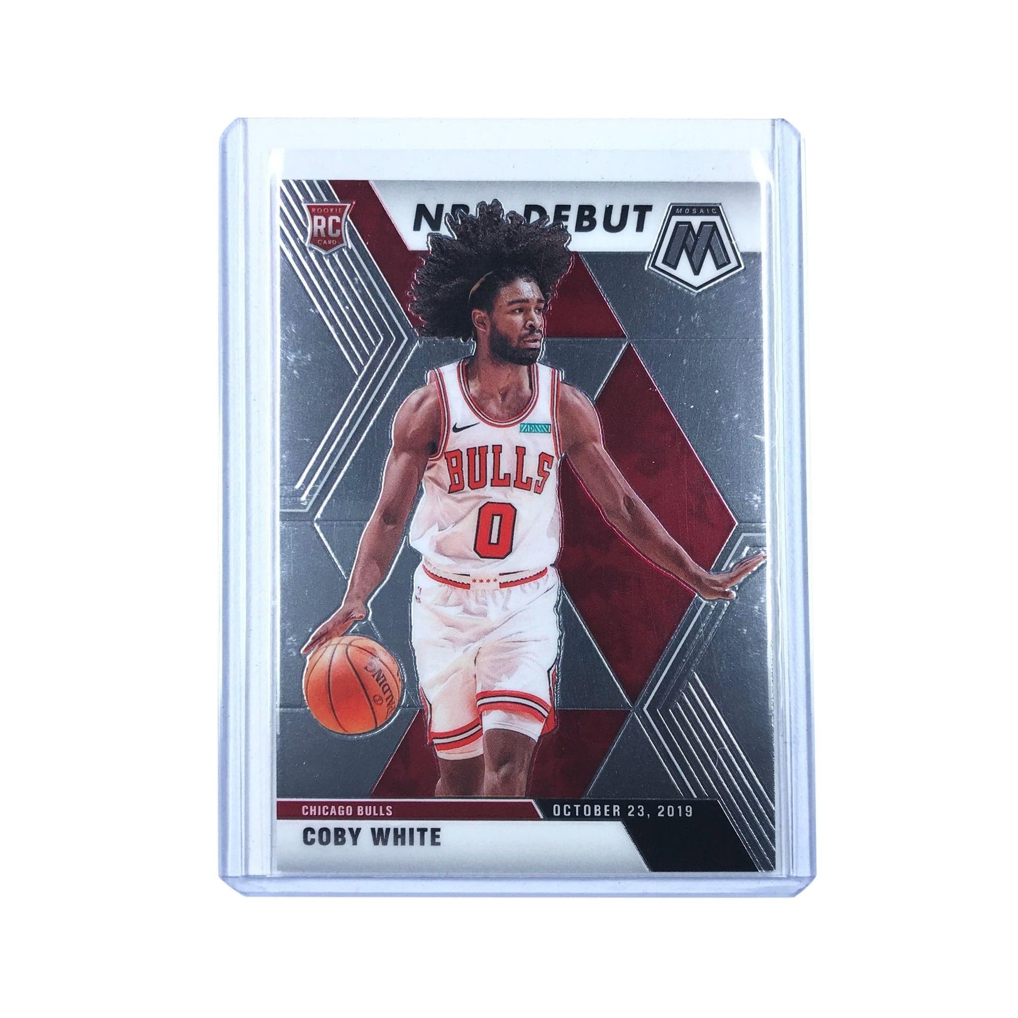 Panini Cards Coby White Chicago Bulls 2019-20 Panini Mosaic NBA Debut Rookie 264 Card