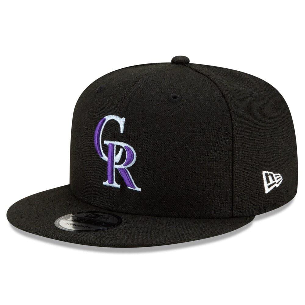 New Era Caps Colorado Rockies New Era MLB 2021 Fathers Day 9FIFTY Snapback Hat - Black
