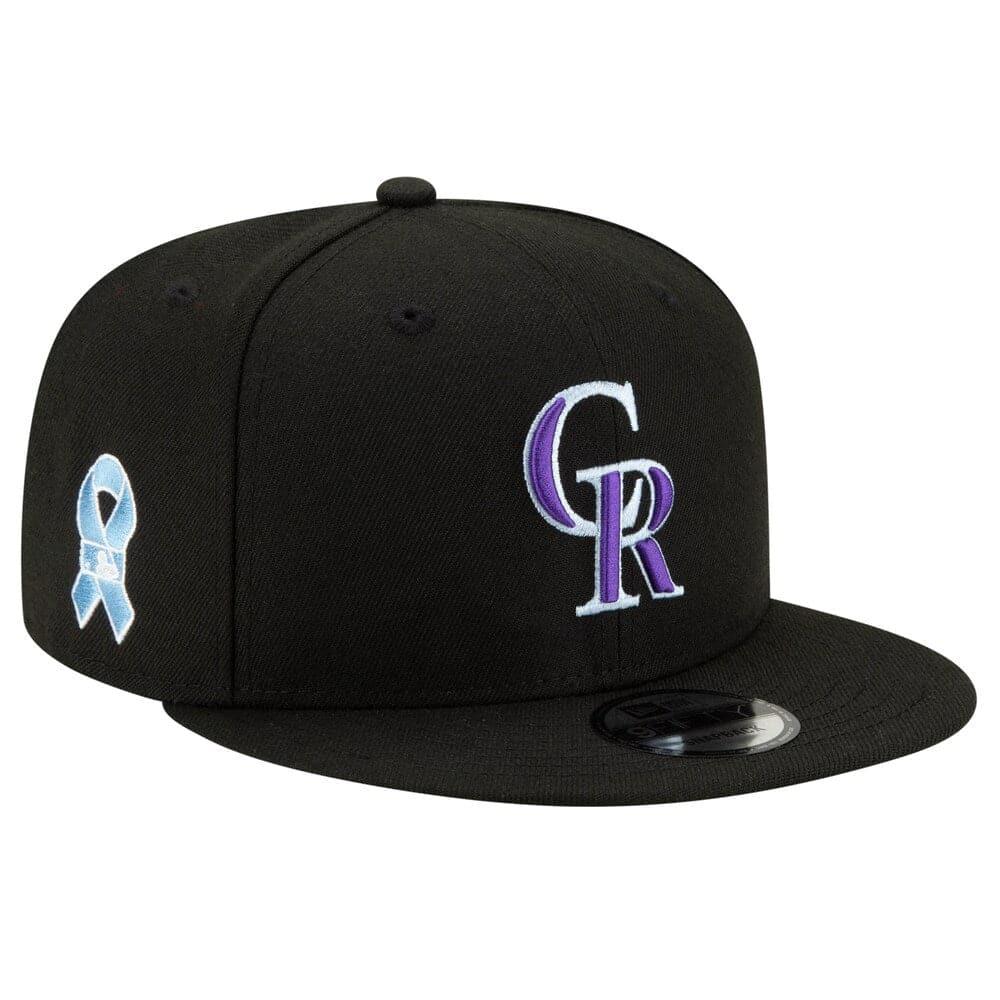 New Era Caps Colorado Rockies New Era MLB 2021 Fathers Day 9FIFTY Snapback Hat - Black