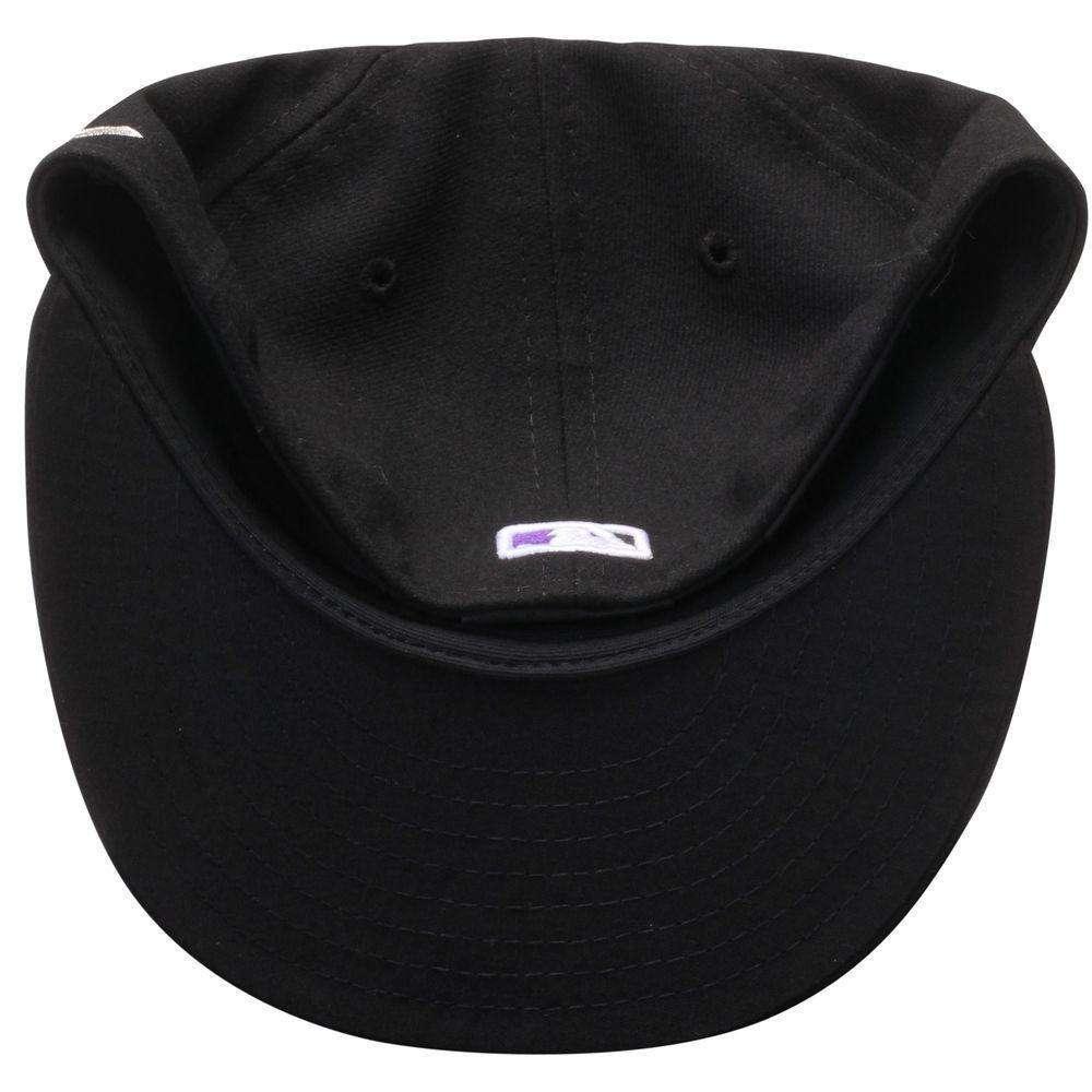 New Era Caps Colorado Rockies New Era MLB AC On-Field 59FIFTY Fitted Hat - Black