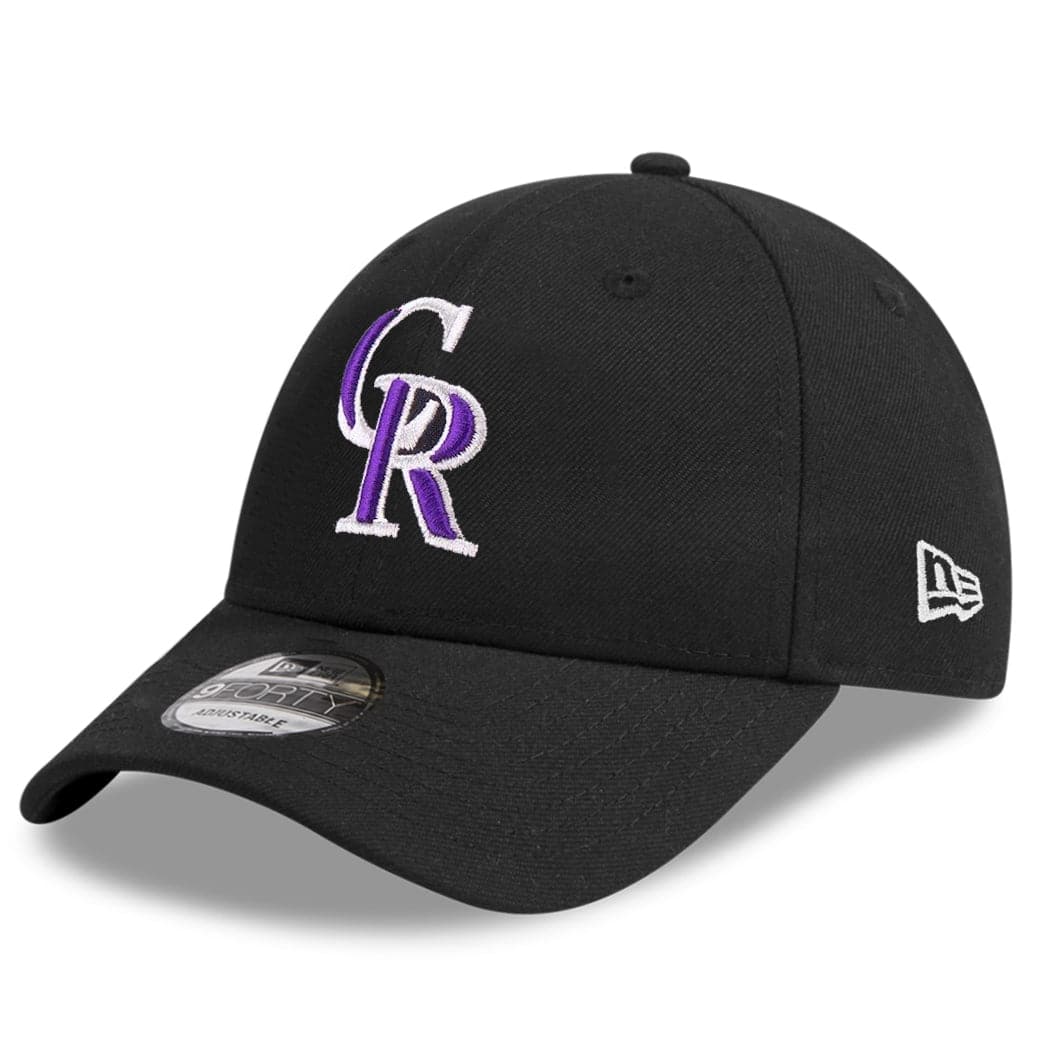 New Era Caps Colorado Rockies New Era MLB Team 9FORTY Snapback Hat - Black