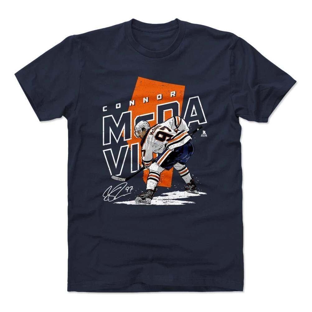 500 Level T-Shirts Connor McDavid Edmonton Oilers 500 Level NHL Player T-Shirt - Navy