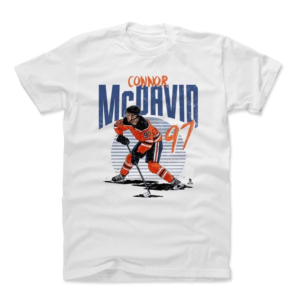 500 Level T-Shirts Connor McDavid Edmonton Oilers 500 Level NHL Rise T-Shirt - White
