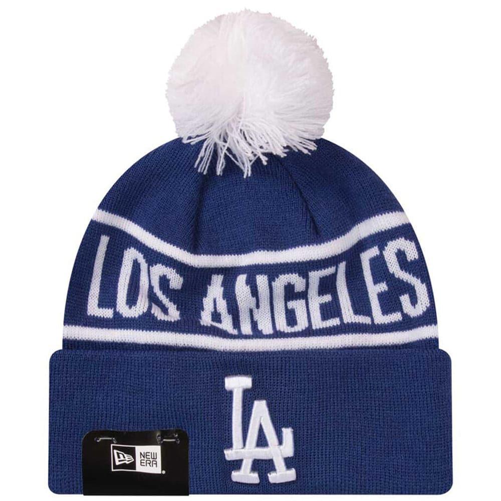 Los Angeles Dodgers New Era MLB Team Home Run Knit Beanie - Blue