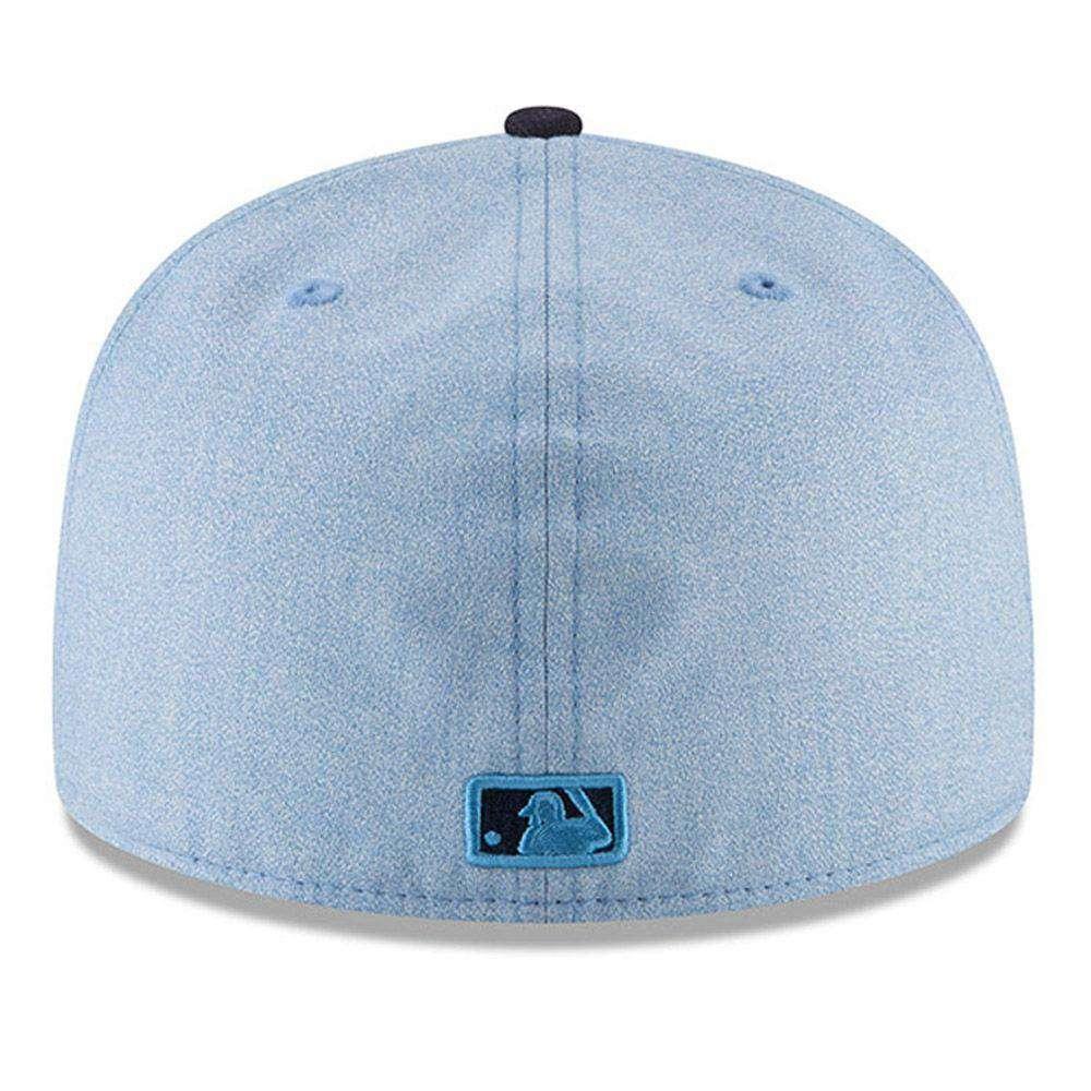Boston Red Sox New Era MLB 2018 Fathers Day AC On-Field 59FIFTY Fitted Hat - Blue