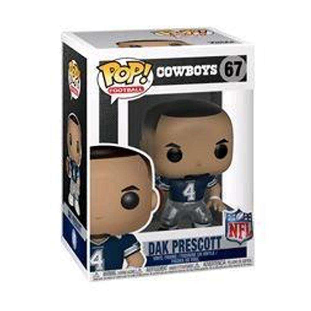 Funko Figures Dak Prescott Dallas Cowboys NFL Funko Pop Vinyl 3.75" 67 Figure - Navy