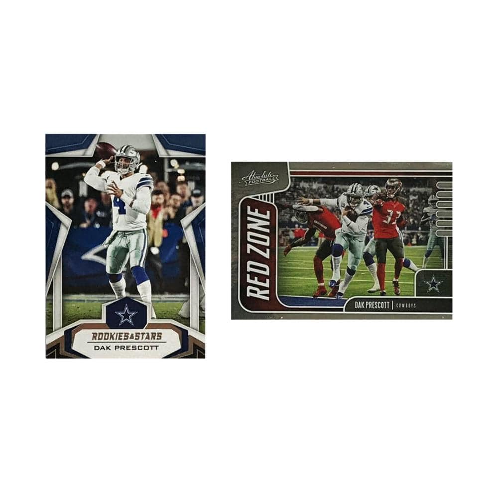 Panini Cards Dak Prescott Dallas Cowboys Panini NFL 2 Insert Card Set