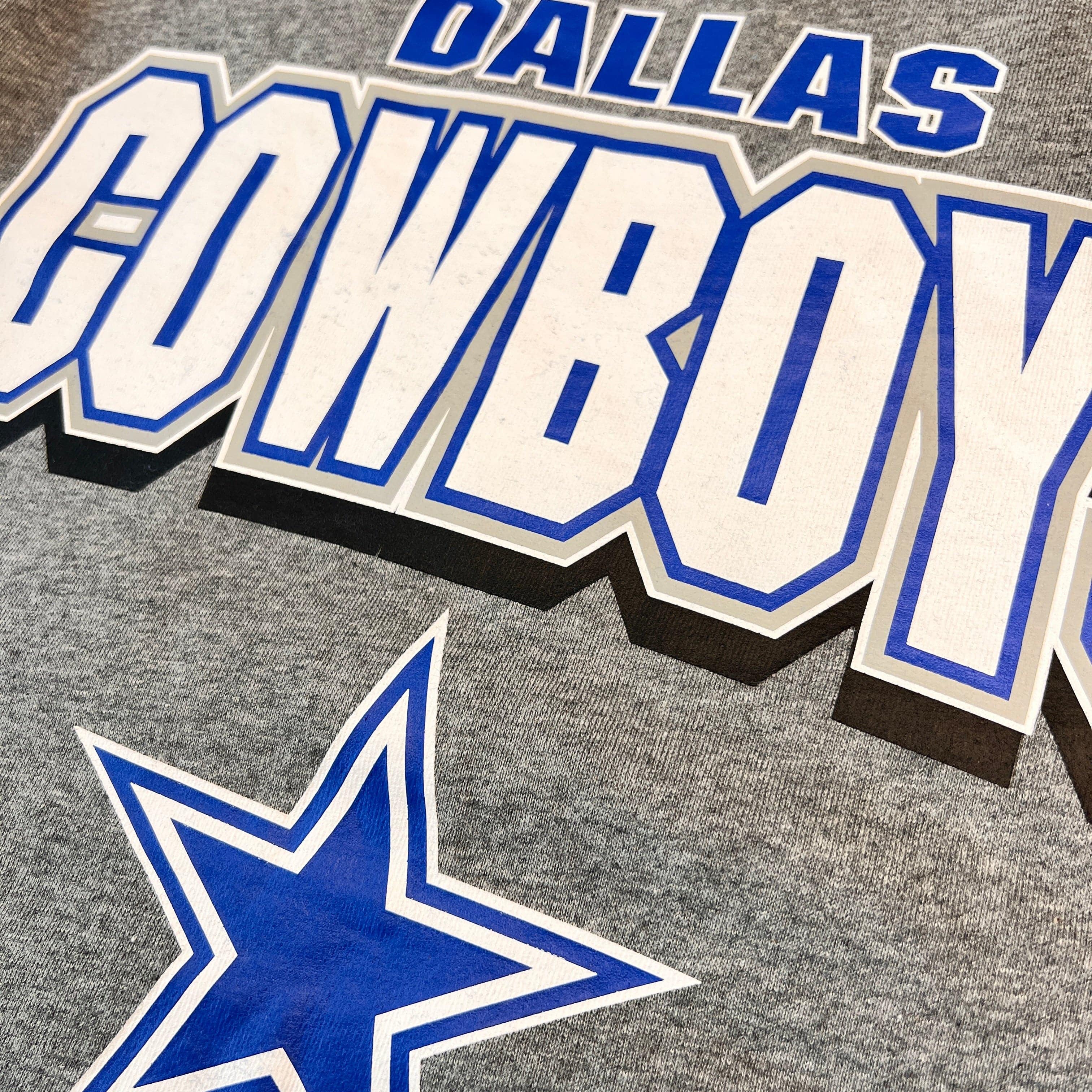 Mitchell And Ness Jumpers Dallas Cowboys Mitchell & Ness NFL All Over 2.0 Crew Jumper  - Grey