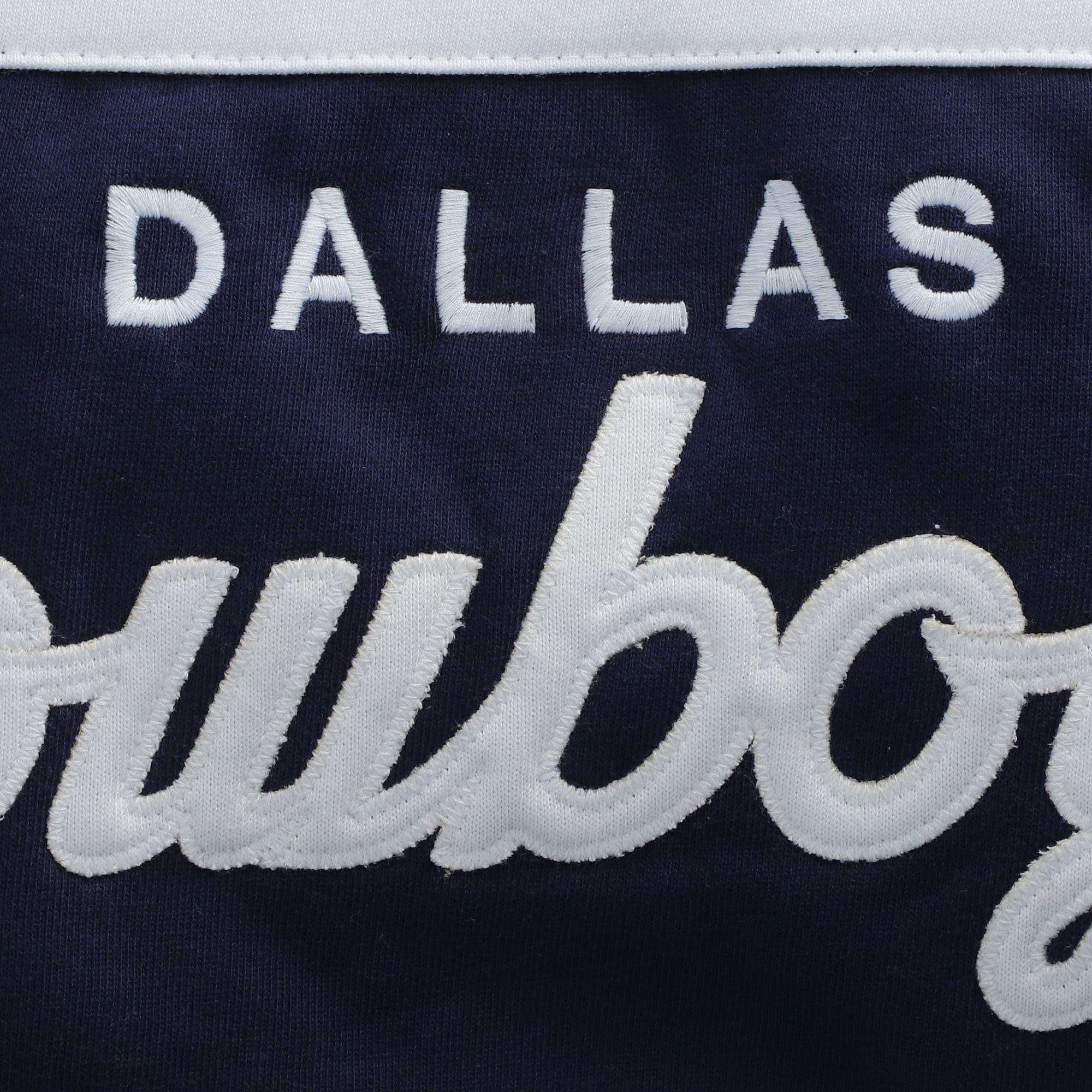 Mitchell And Ness Jumpers Dallas Cowboys Mitchell & Ness NFL Head Coach Premium Hoodie Jumper - Navy