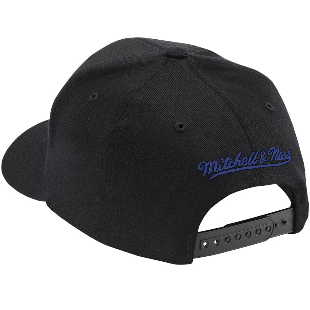 Mitchell And Ness Caps Dallas Cowboys Mitchell & Ness NFL Logo Script Classic Red Snapback Hat - Black