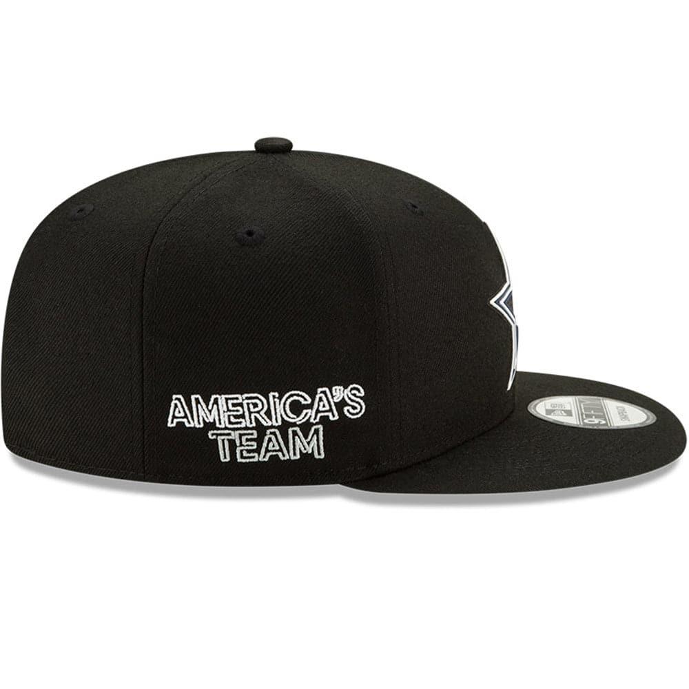 New Era Caps Dallas Cowboys New Era NFL 2020 Draft 9FIFTY Snapback Hat - Black