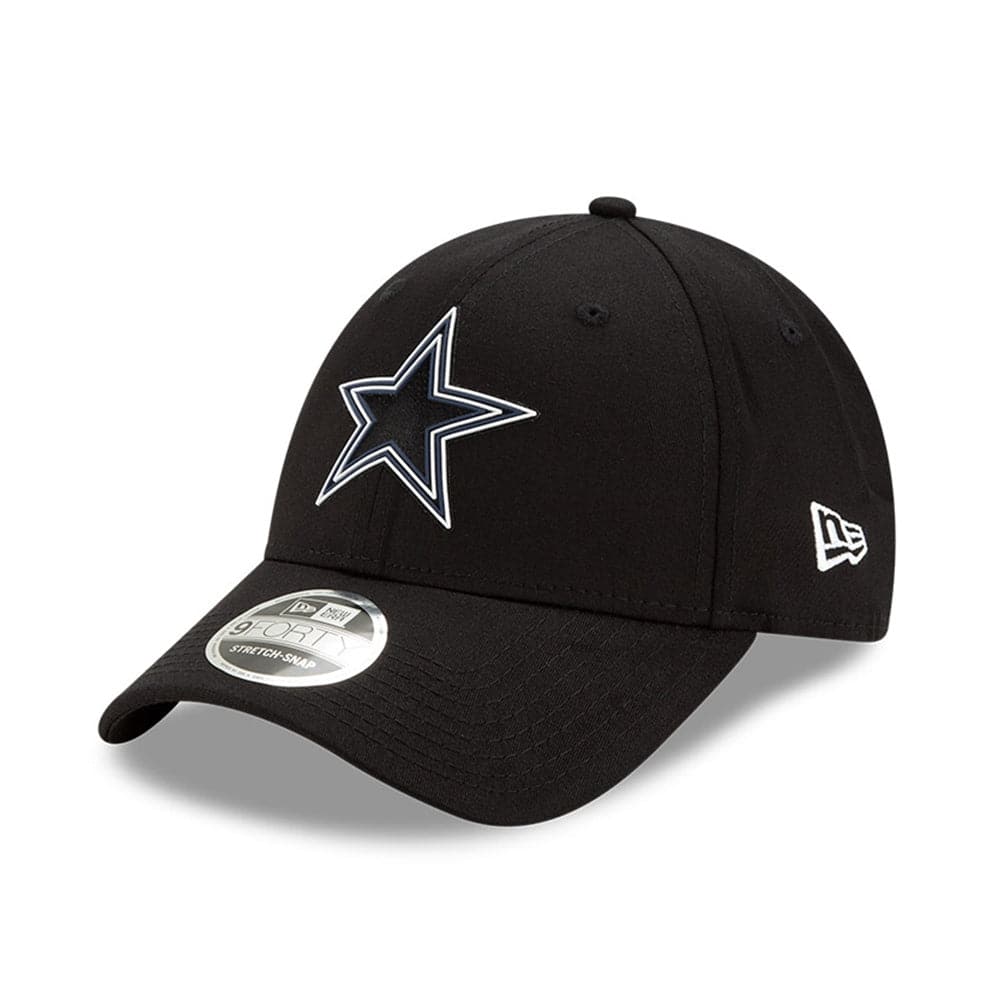 New Era Caps Dallas Cowboys New Era NFL 2020 Draft 9FORTY Stretch Snapback Curve Hat - Black