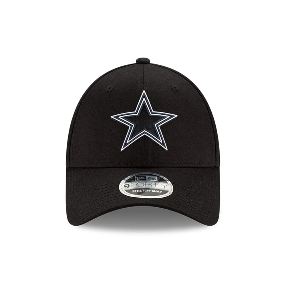 New Era Caps Dallas Cowboys New Era NFL 2020 Draft 9FORTY Stretch Snapback Curve Hat - Black