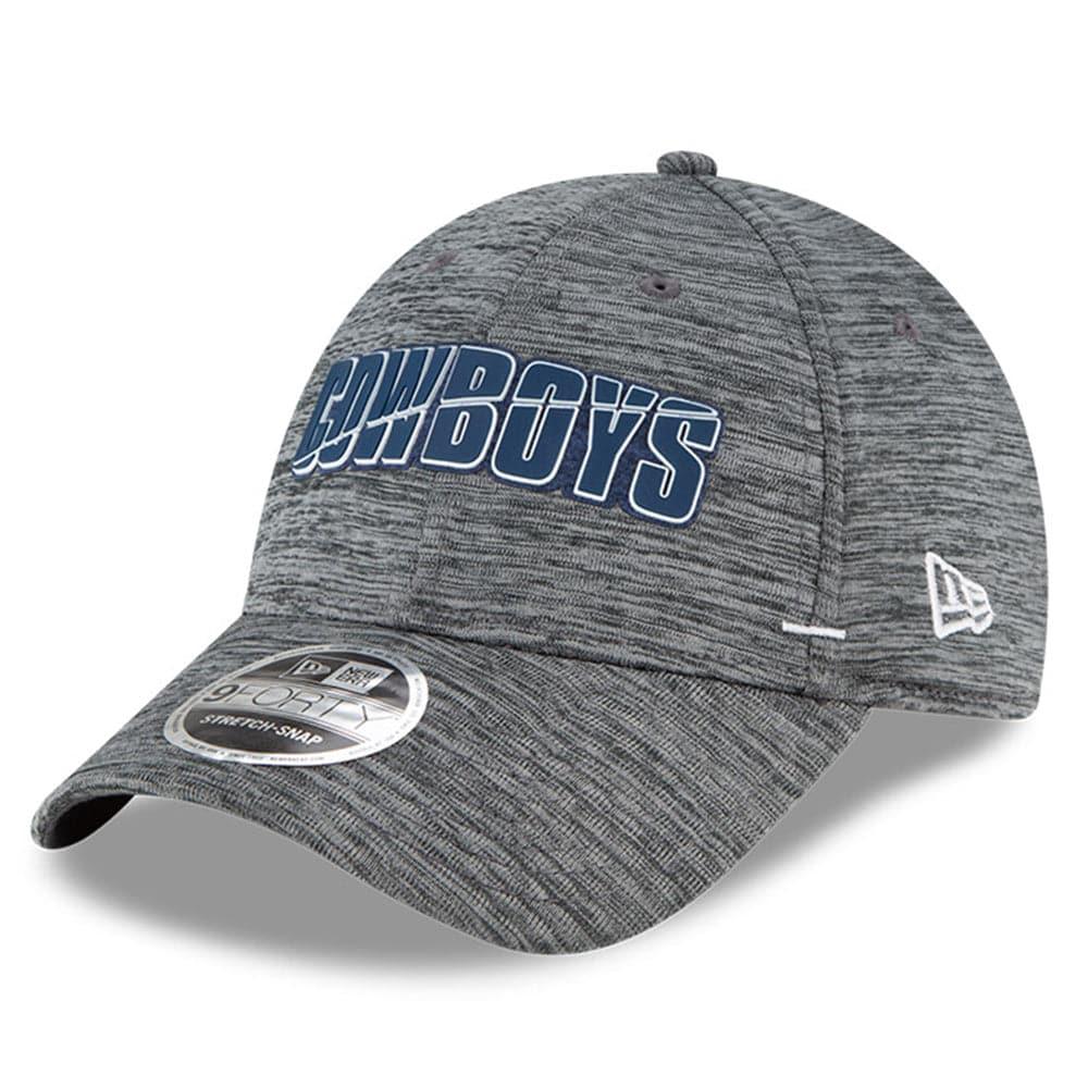 New Era Caps Dallas Cowboys New Era NFL 2020 Summer Sideline 9FORTY Snapback Curve Hat - Heather
