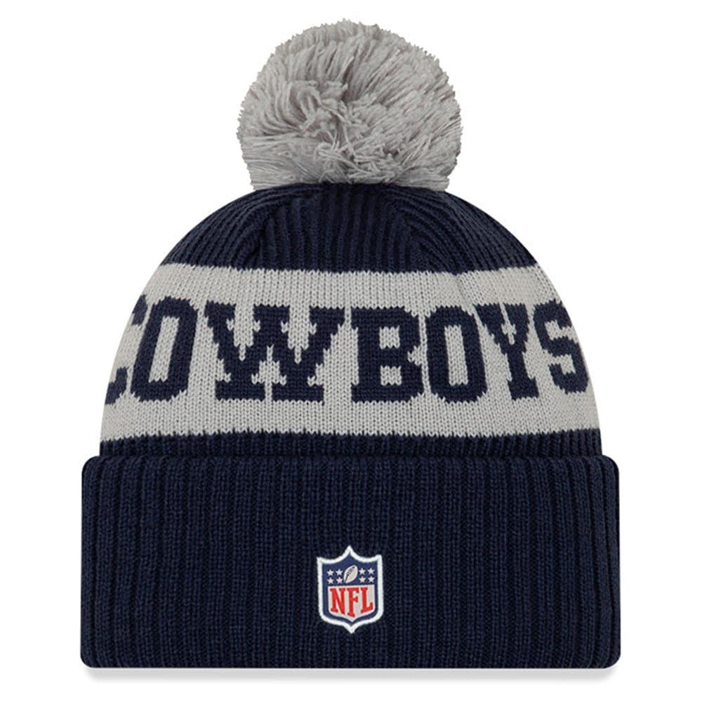 New Era Beanies Dallas Cowboys New Era NFL 2020 Team Colour Sideline Knit Beanie