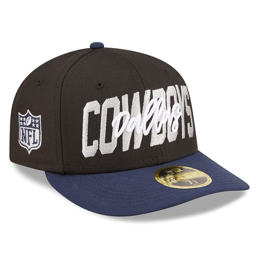 New Era Caps Dallas Cowboys New Era NFL 2022 Draft Low Profile 59FIFTY Fitted Hat - Black