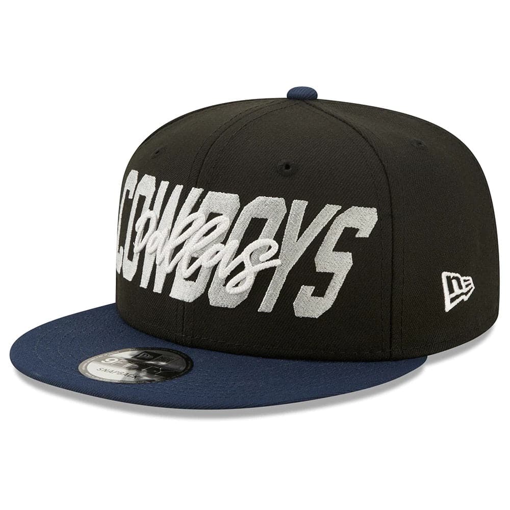 New Era Caps Dallas Cowboys New Era NFL 2022 Draft On-Stage 9FIFTY Snapback Hat - Black