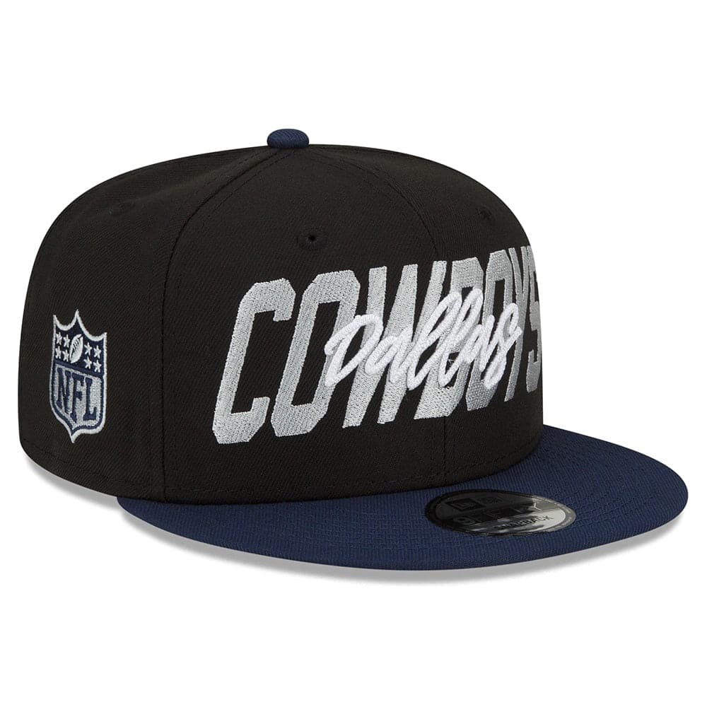 New Era Caps Dallas Cowboys New Era NFL 2022 Draft On-Stage 9FIFTY Snapback Hat - Black