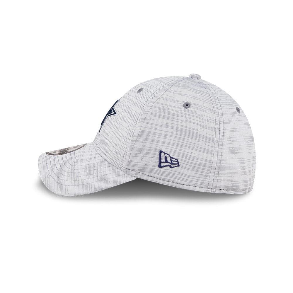New Era Caps Dallas Cowboys New Era NFL 22 Training Camp Coach 39THIRTY Stretch Fit Hat - Grey