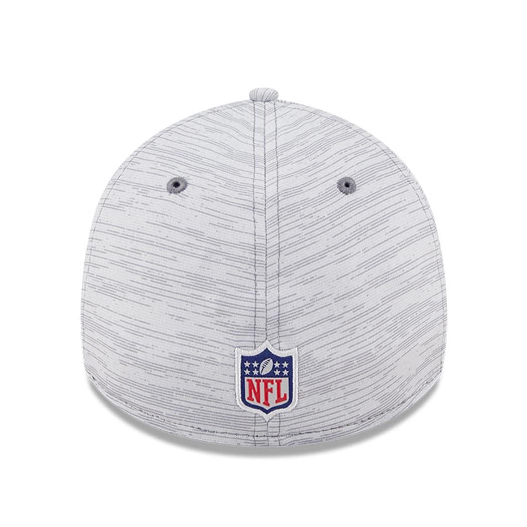 New Era Caps Dallas Cowboys New Era NFL 22 Training Camp Coach 39THIRTY Stretch Fit Hat - Grey