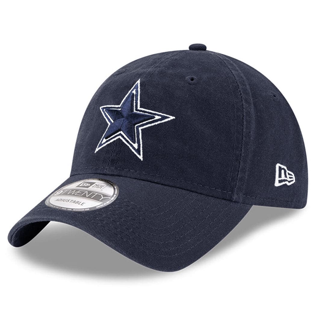 New Era Caps Dallas Cowboys New Era NFL Team 9TWENTY Curved Hat - Navy