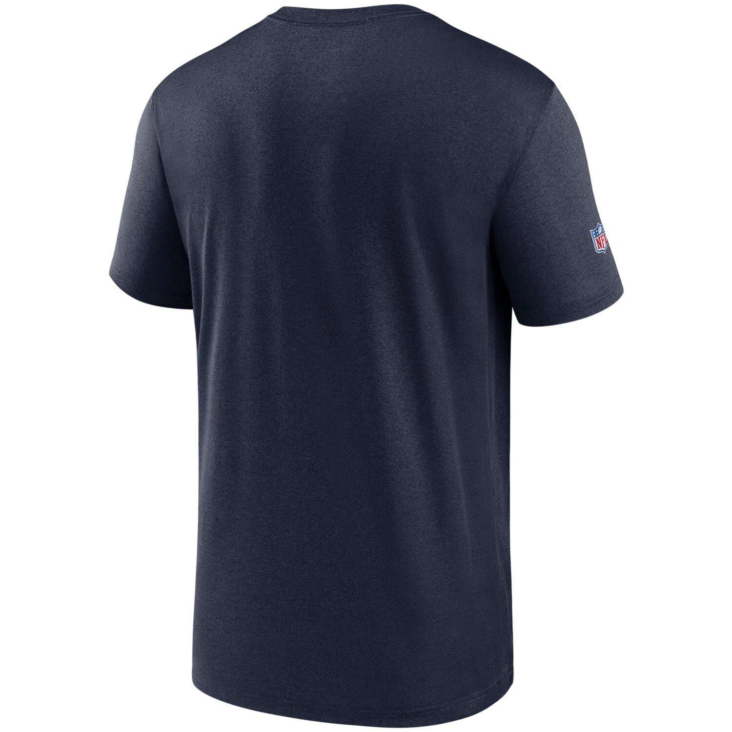 Nike T-Shirts Dallas Cowboys Nike NFL Team Name Sideline Legend Performance T-Shirt - Navy