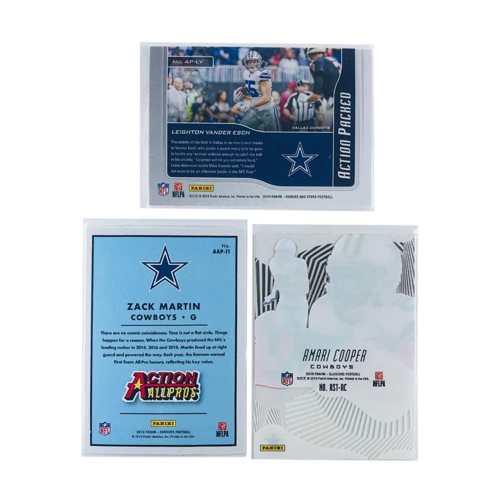 Panini Cards Dallas Cowboys Panini NFL 3 Card Insert Trading Card Set