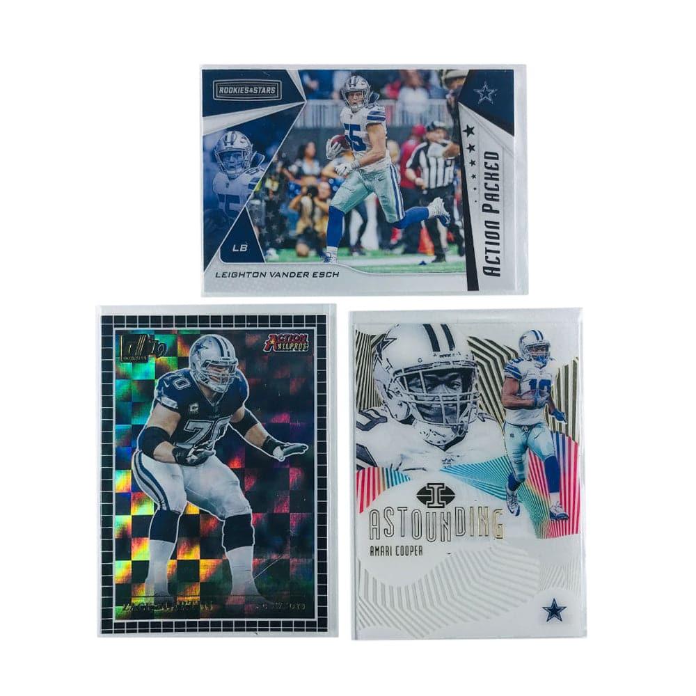 Panini Cards Dallas Cowboys Panini NFL 3 Card Insert Trading Card Set