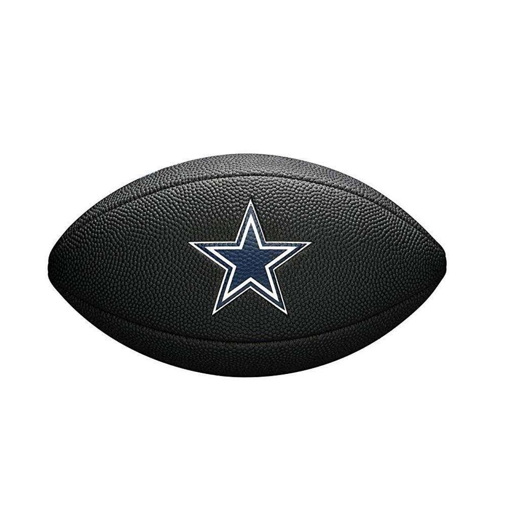Wilson Sporting Goods Balls Dallas Cowboys Wilson NFL Mini Size Team Football - Black