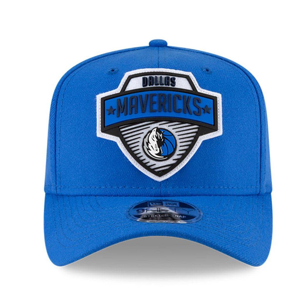New Era Caps Dallas Mavericks New Era NBA 2020 Tip-Off 9FIFTY Stretch-Snap Curve Hat - Blue