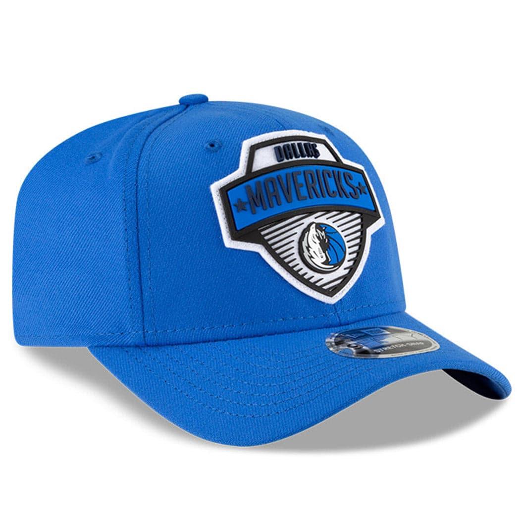 New Era Caps Dallas Mavericks New Era NBA 2020 Tip-Off 9FIFTY Stretch-Snap Curve Hat - Blue