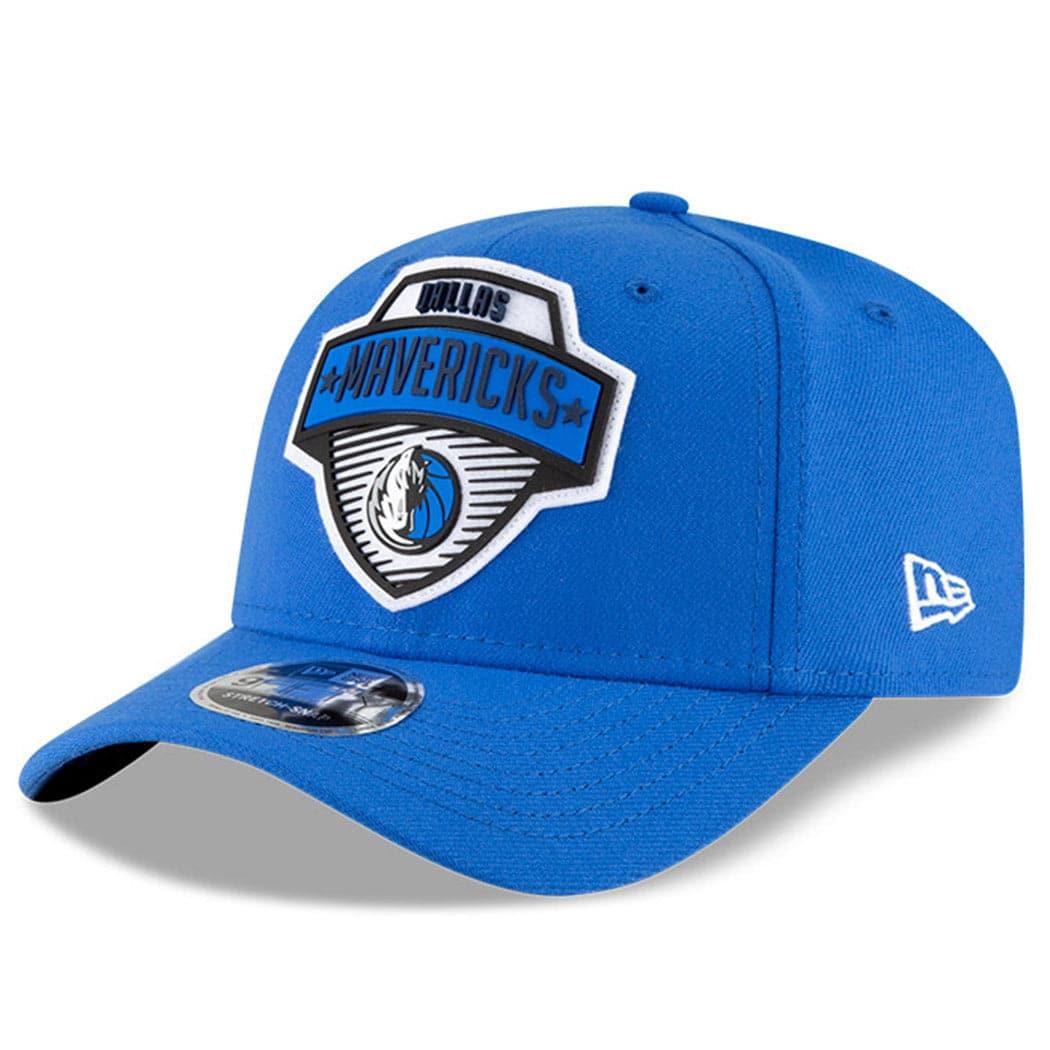 New Era Caps Dallas Mavericks New Era NBA 2020 Tip-Off 9FIFTY Stretch-Snap Curve Hat - Blue