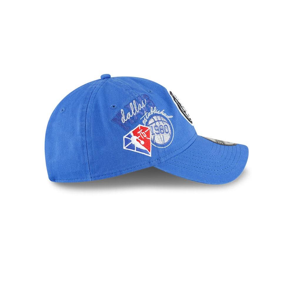 New Era Caps Dallas Mavericks New Era NBA 21-22 Back Half 9TWENTY Hat - Blue