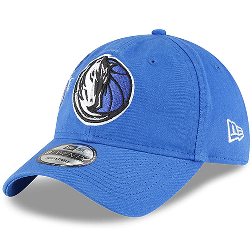 New Era Caps Dallas Mavericks New Era NBA 21-22 Back Half 9TWENTY Hat - Blue