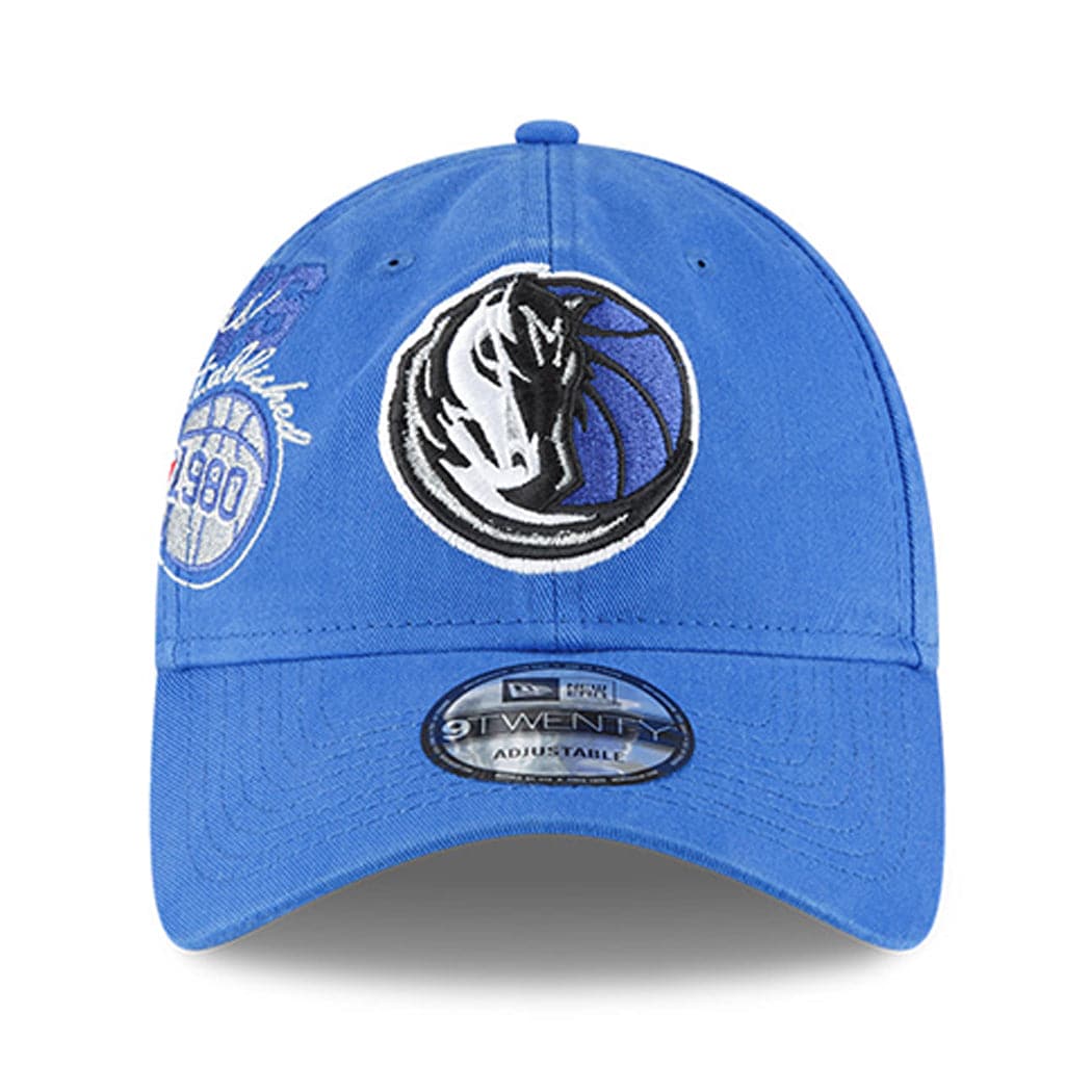 New Era Caps Dallas Mavericks New Era NBA 21-22 Back Half 9TWENTY Hat - Blue