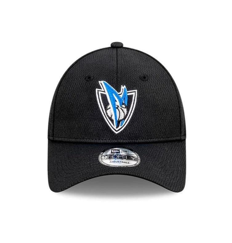 New Era Caps Dallas Mavericks New Era NBA Alt Dash Mesh 9FORTY Snapback Hat - Black