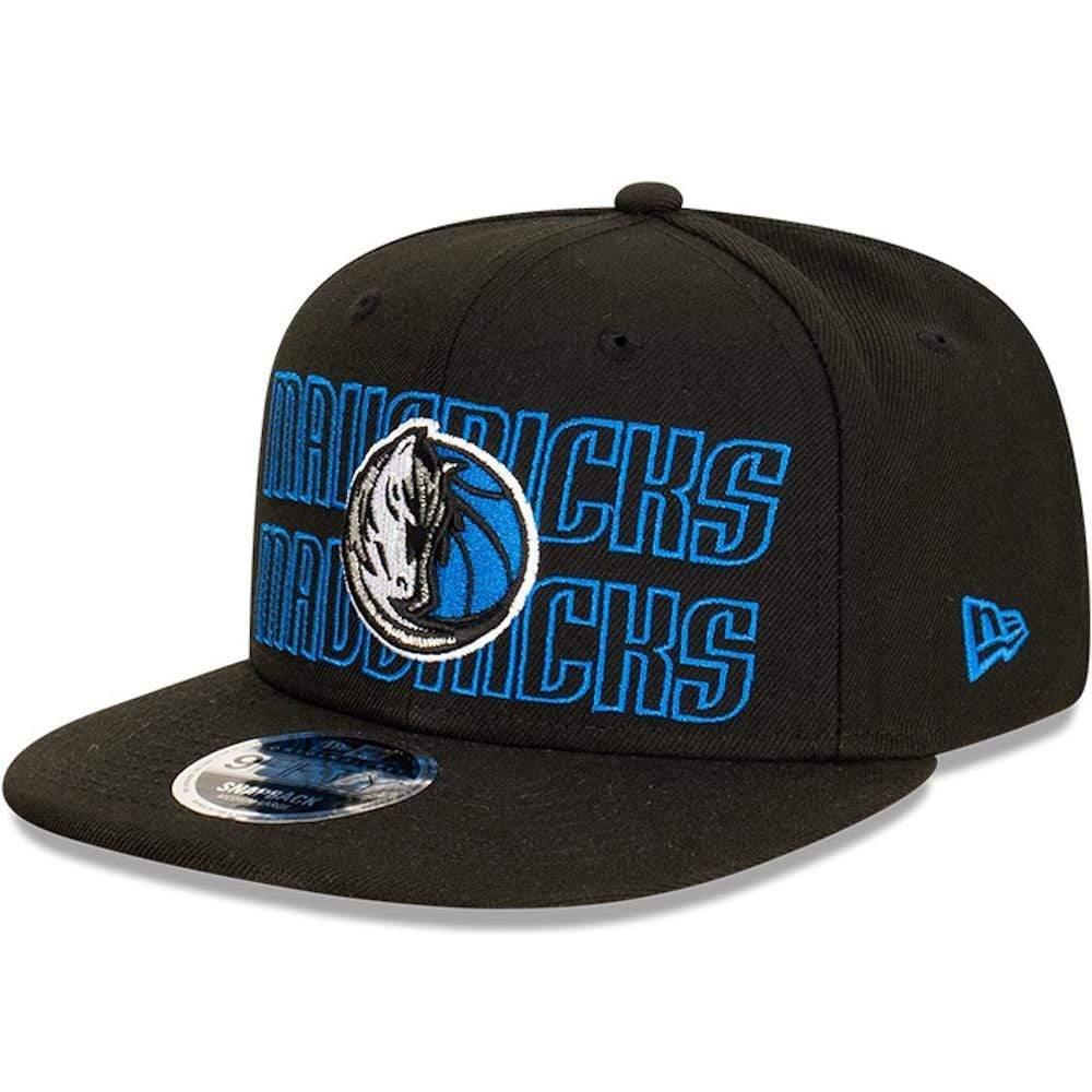 New Era Caps Dallas Mavericks New Era NBA Neon Lights Original Fit 9FIFTY Snapback Hat - Black