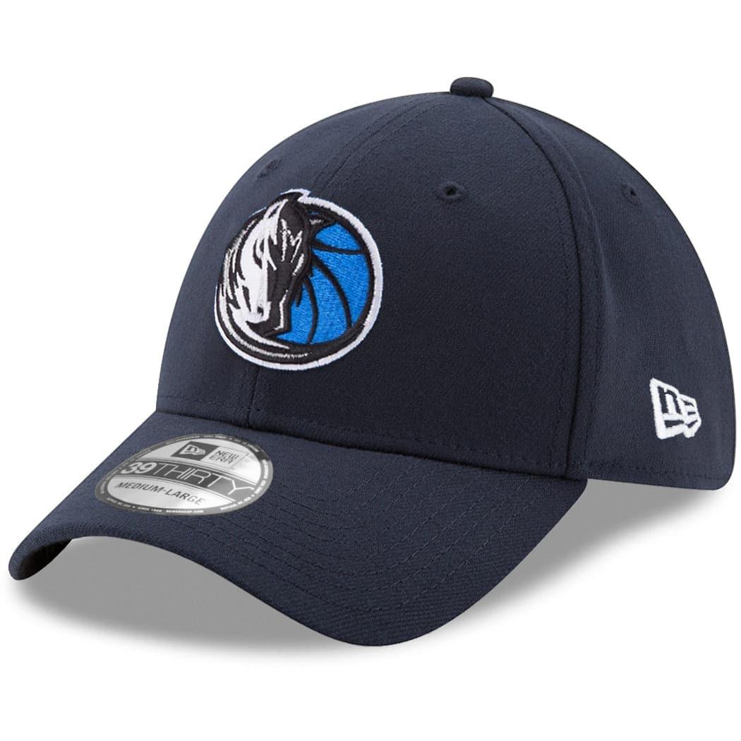 New Era Caps Dallas Mavericks New Era NBA Team 39THIRTY Flex Fit Curve Hat - Navy