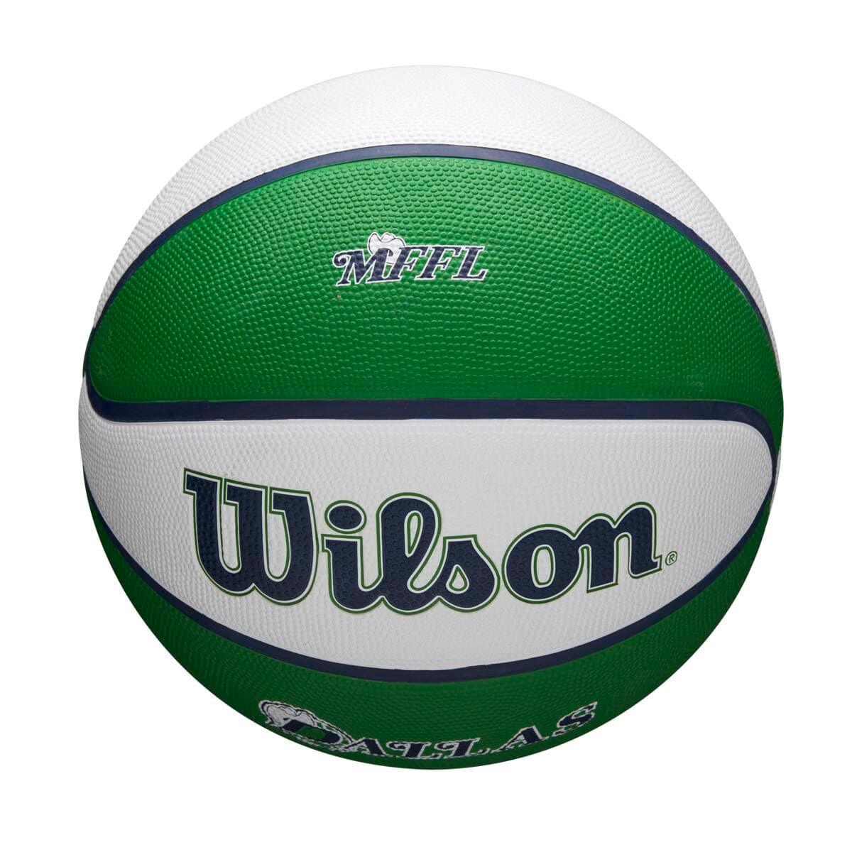 Wilson Sporting Goods Balls Dallas Mavericks Wilson NBA 21-22 City Edition Full Size Basketball Ball - Size 7